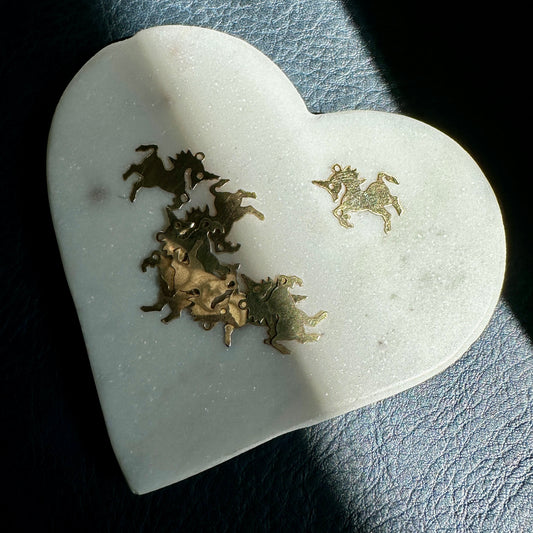 Gold Filled Unicorn Pendant