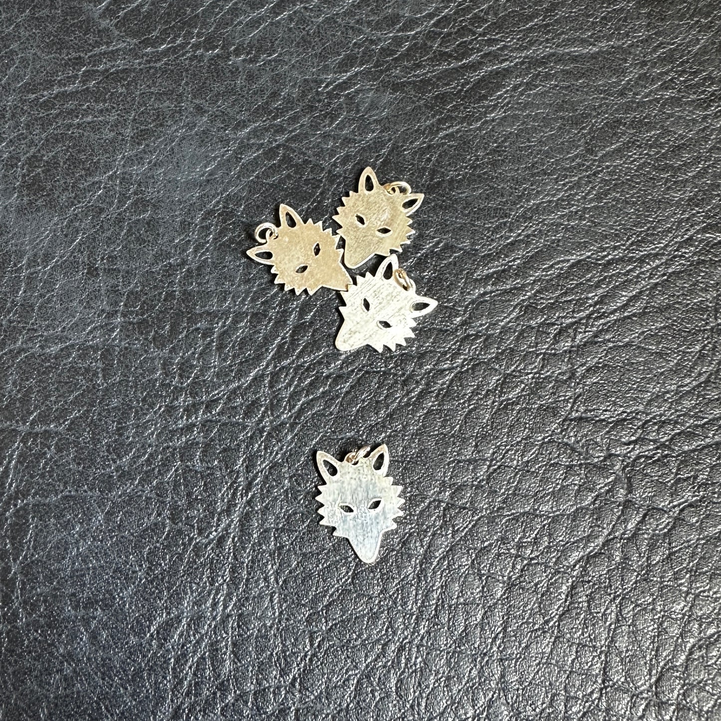 Sterling Silver Wolf Pendant