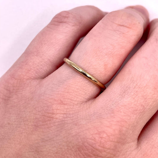 2mm Bubble Band Stacking Ring | 14k Gold-Filled