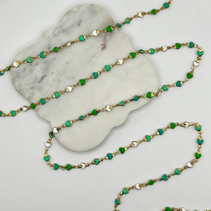 3m Pack of Stainless Steel Enamel Chain - 1m Per Chain