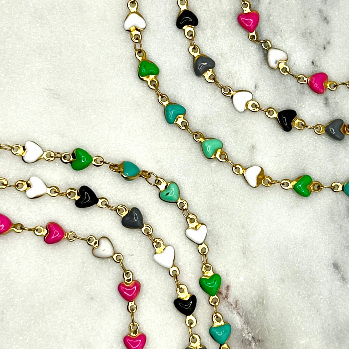 3m Pack of Stainless Steel Enamel Chain - 1m Per Chain