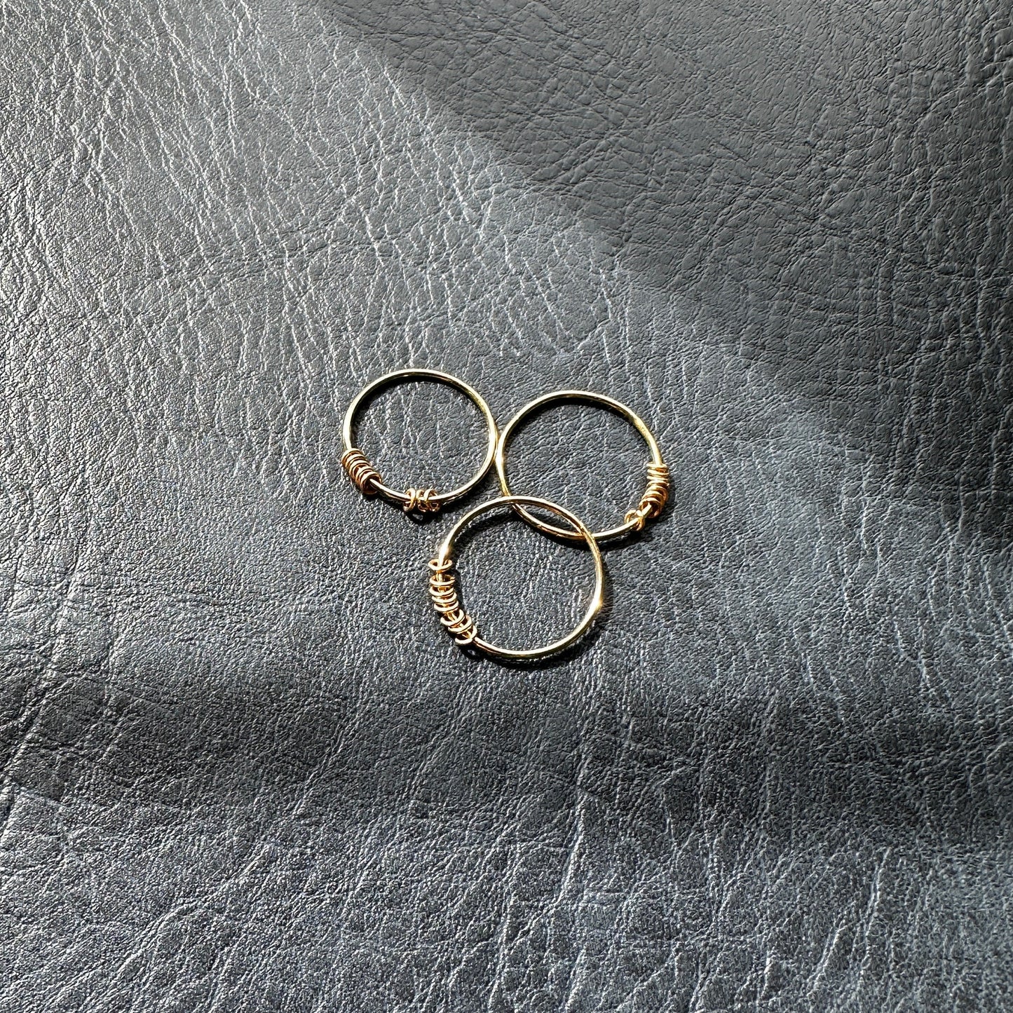 Fidget Ring Dainty Spinning Ring