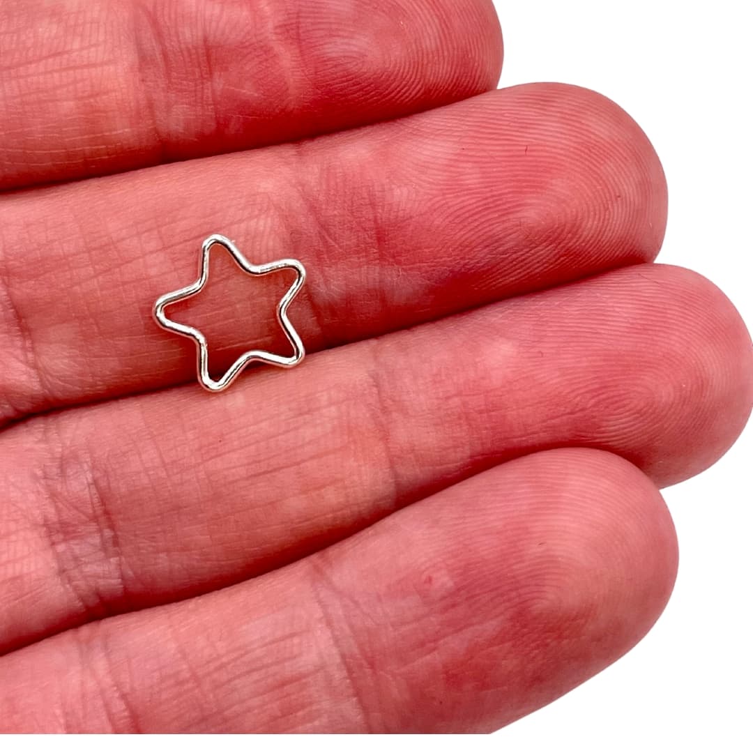 Charms Moon, Star & Heart Jump Rings forEVER Permanent Jewelry Supplies